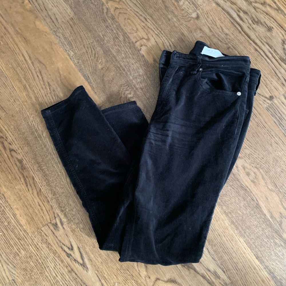 Rag & Bone velvet jeans